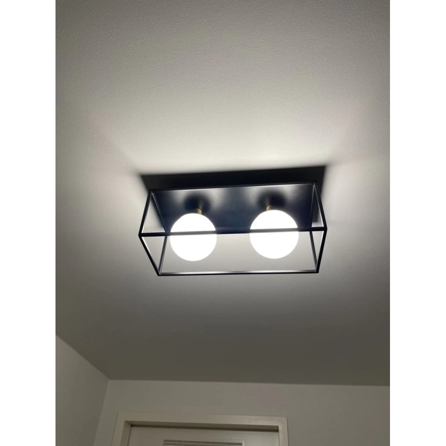 Ledvance - Zewnętrzna oprawa ścienna DECOR SQUARE 2xG9/28W/230V IP44