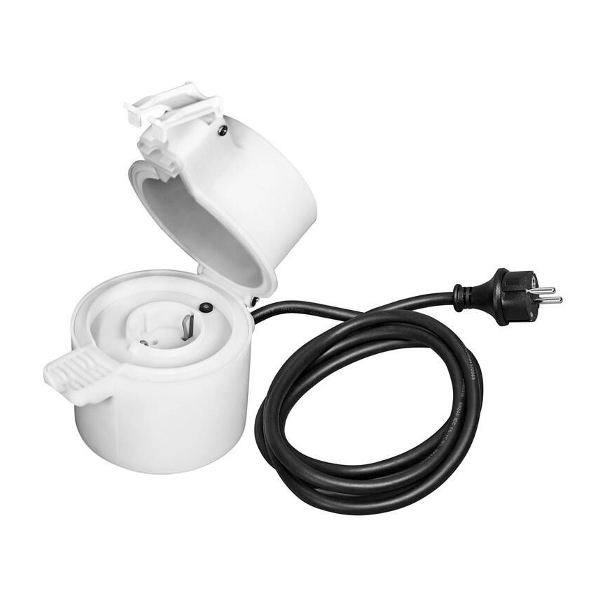 Ledvance - zewnętrzne inteligentne gniazdo SMART+ PLUG SCHUKO 3680W IP44 Wi-Fi
