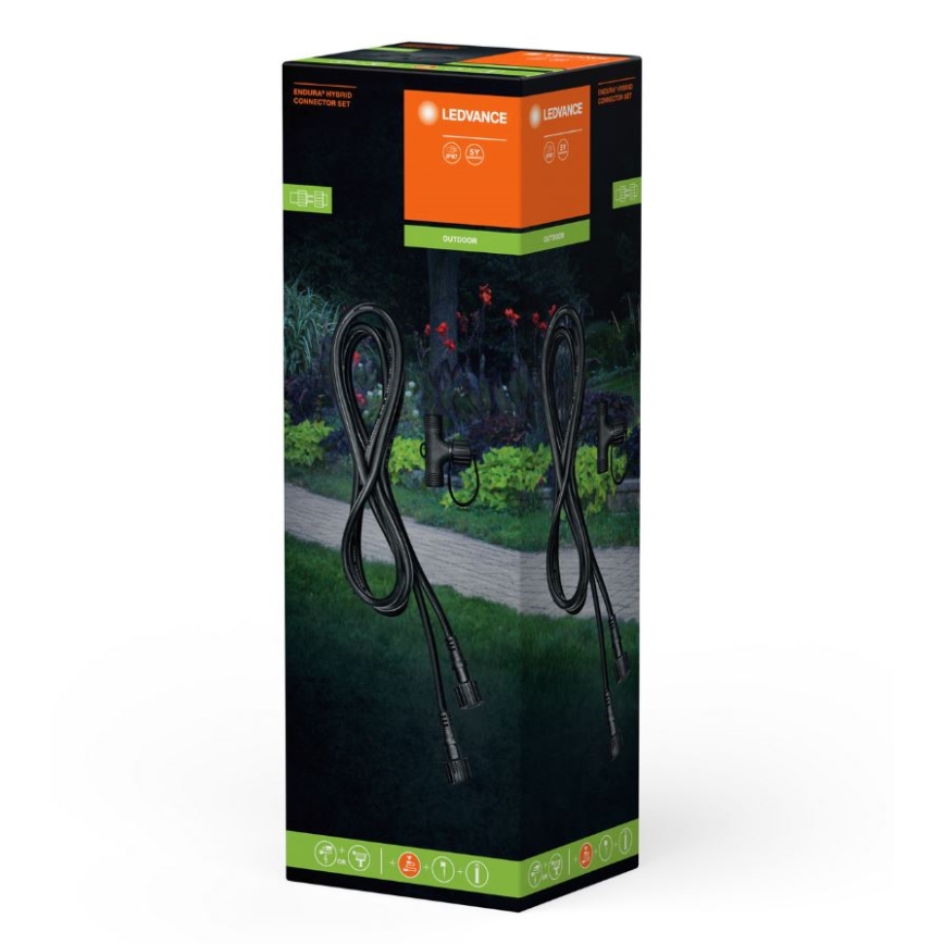 Ledvance - Zewnętrzne gniazdo ENDURA 24W/12V IP67