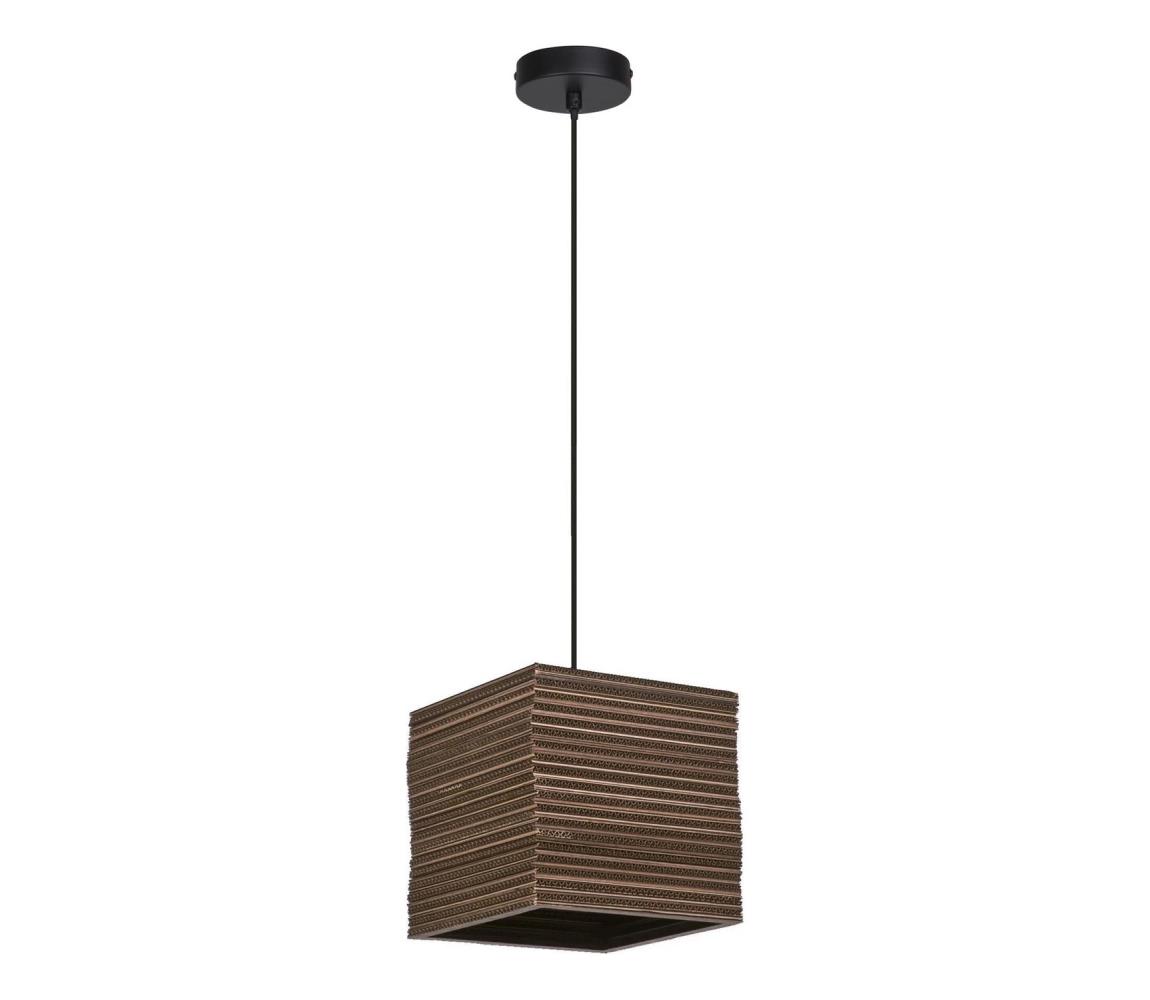 Ledvance - Żyrandol na lince DECOR CARDBOARD 1xE27/15W/230V 25x25 cm
