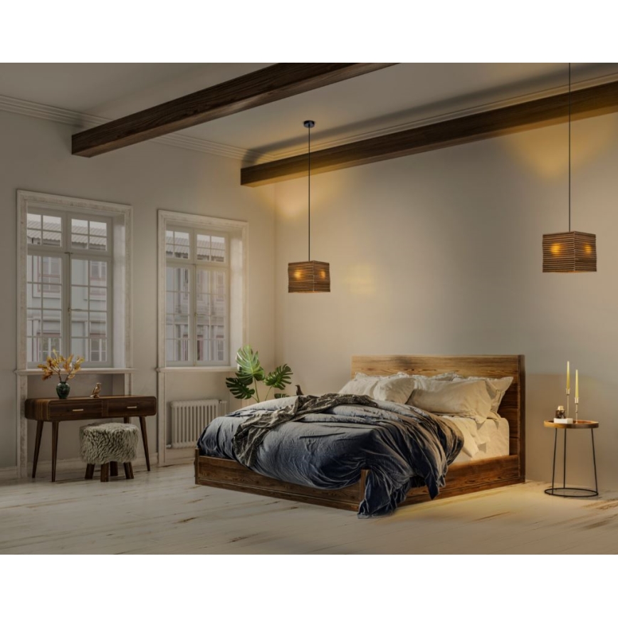 Ledvance - Żyrandol na lince DECOR CARDBOARD 1xE27/15W/230V 25x25 cm