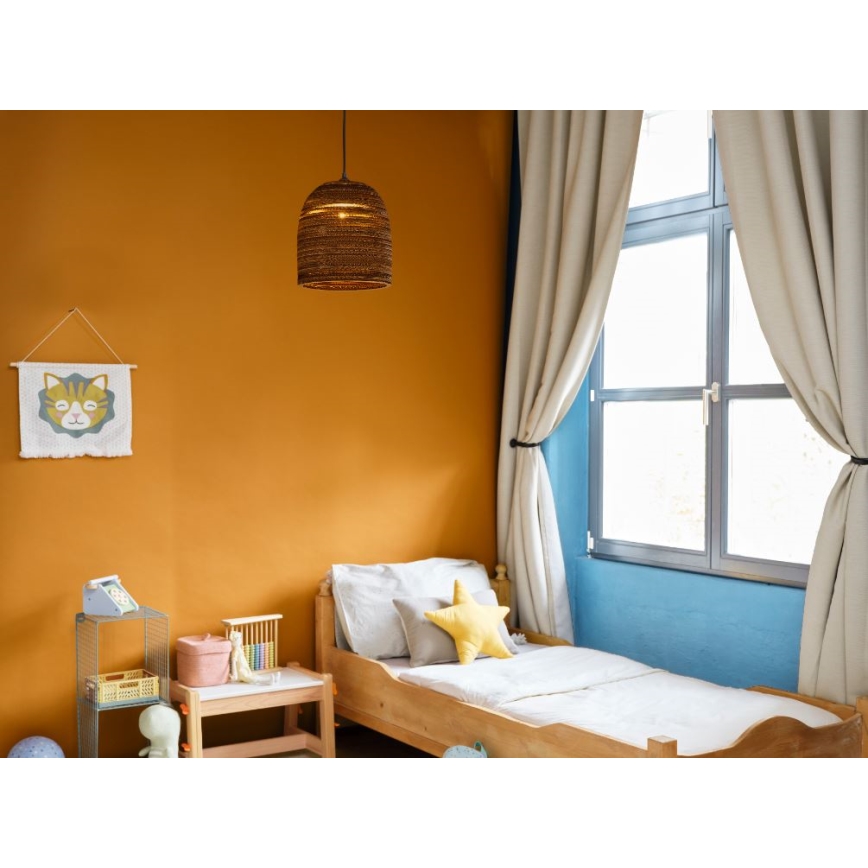 Ledvance - Żyrandol na lince DECOR CARDBOARD 1xE27/15W/230V śr. 25 cm