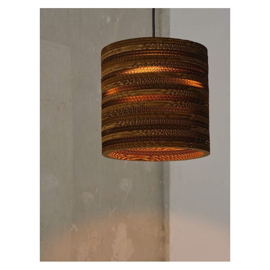 Ledvance - Żyrandol na lince DECOR CARDBOARD 1xE27/15W/230V śr. 25 cm
