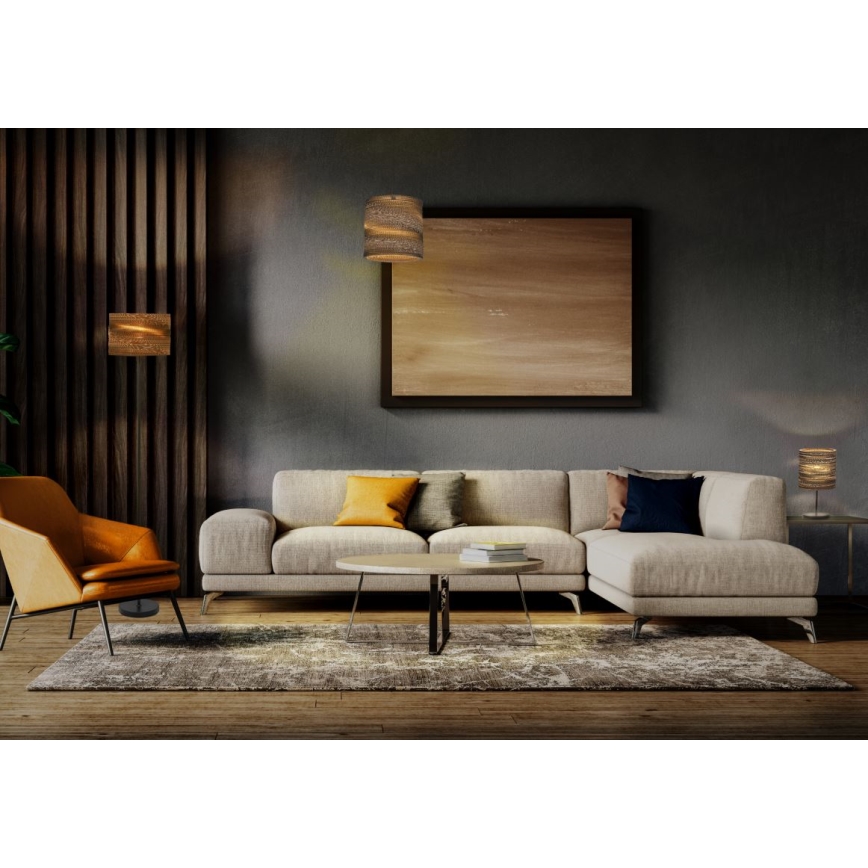 Ledvance - Żyrandol na lince DECOR CARDBOARD 1xE27/15W/230V śr. 25 cm