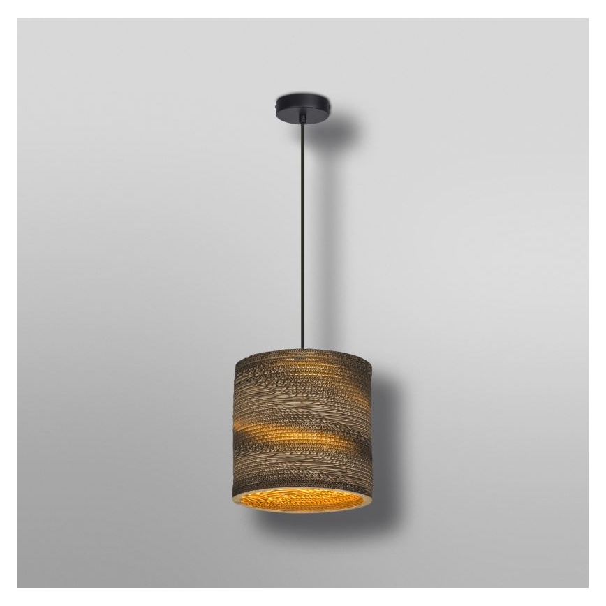 Ledvance - Żyrandol na lince DECOR CARDBOARD 1xE27/15W/230V śr. 25 cm