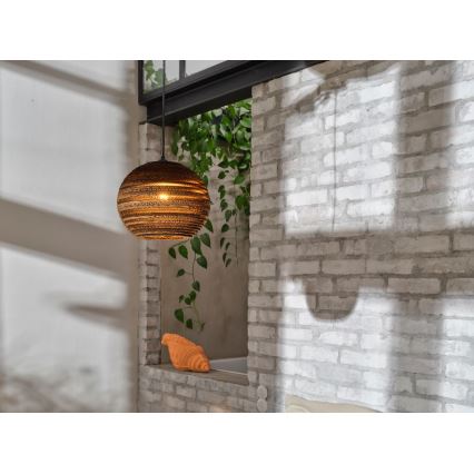 Ledvance - Żyrandol na lince DECOR CARDBOARD 1xE27/15W/230V śr. 26 cm