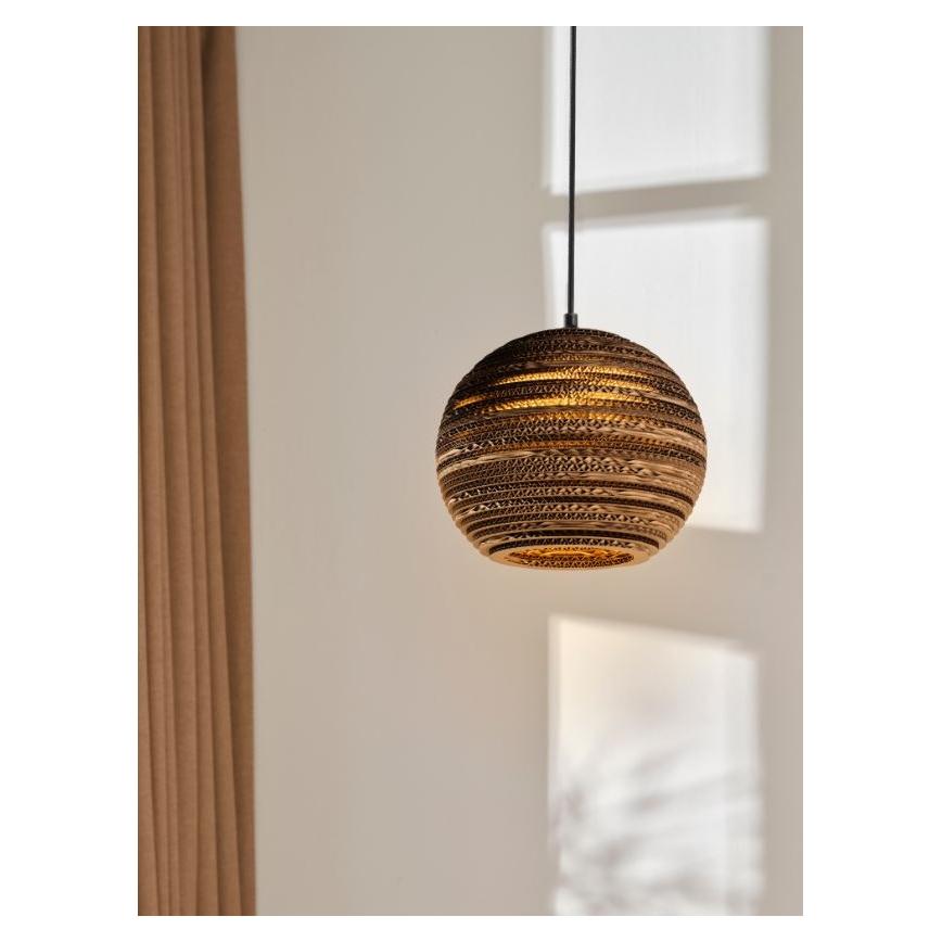 Ledvance - Żyrandol na lince DECOR CARDBOARD 1xE27/15W/230V śr. 26 cm