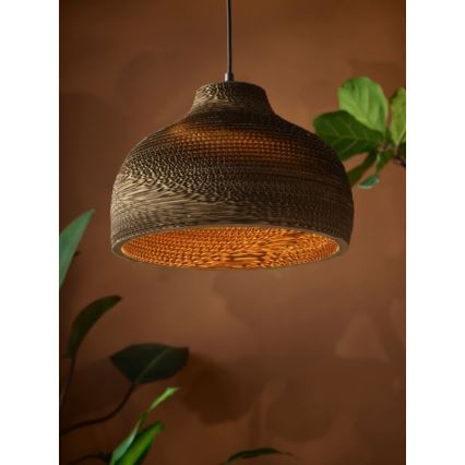 Ledvance - Żyrandol na lince DECOR CARDBOARD 1xE27/15W/230V śr. 36 cm