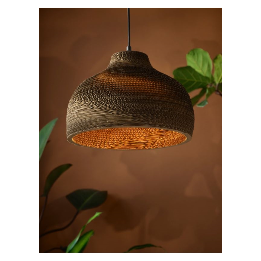 Ledvance - Żyrandol na lince DECOR CARDBOARD 1xE27/15W/230V śr. 36 cm