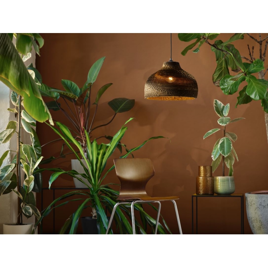 Ledvance - Żyrandol na lince DECOR CARDBOARD 1xE27/15W/230V śr. 36 cm