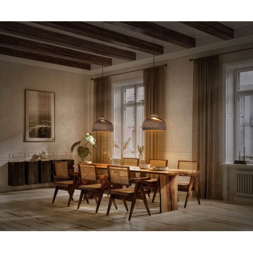 Ledvance - Żyrandol na lince DECOR CARDBOARD 1xE27/15W/230V śr. 36 cm