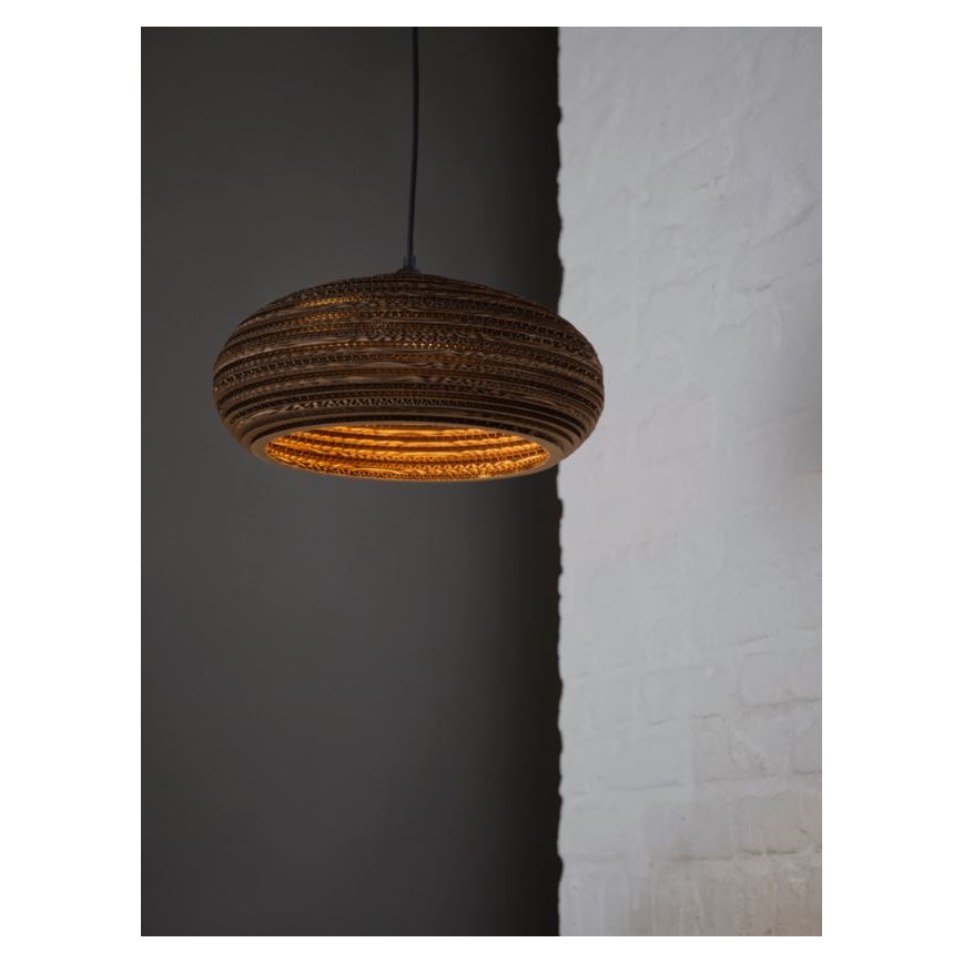 Ledvance - Żyrandol na lince DECOR CARDBOARD 1xE27/15W/230V śr. 40 cm