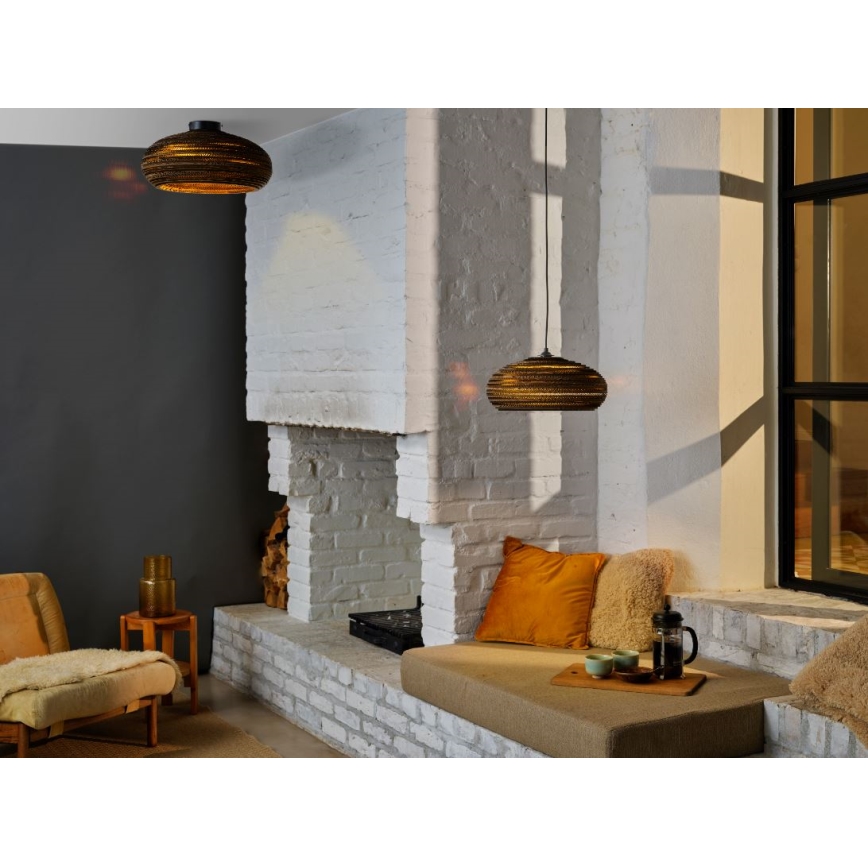 Ledvance - Żyrandol na lince DECOR CARDBOARD 1xE27/15W/230V śr. 40 cm