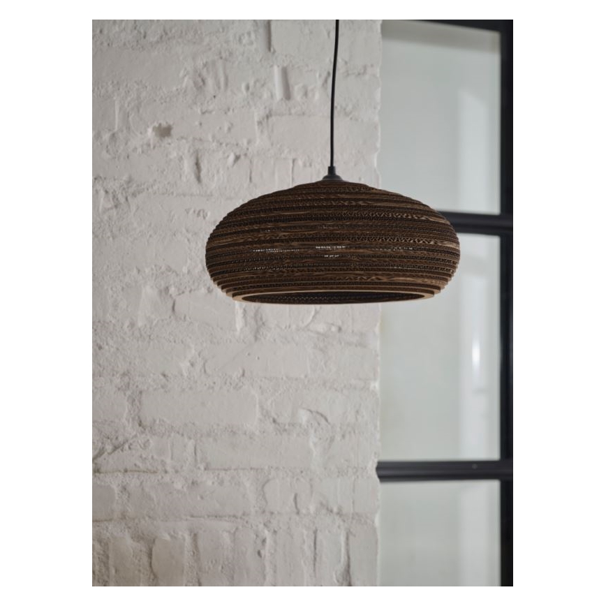 Ledvance - Żyrandol na lince DECOR CARDBOARD 1xE27/15W/230V śr. 40 cm