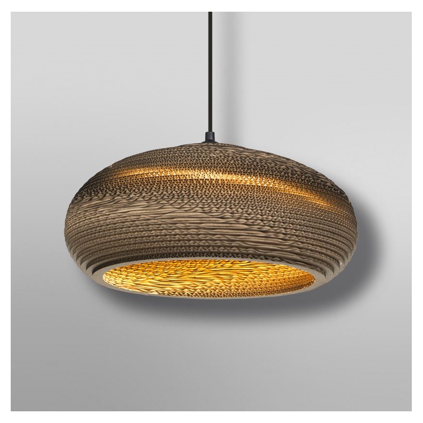 Ledvance - Żyrandol na lince DECOR CARDBOARD 1xE27/15W/230V śr. 40 cm