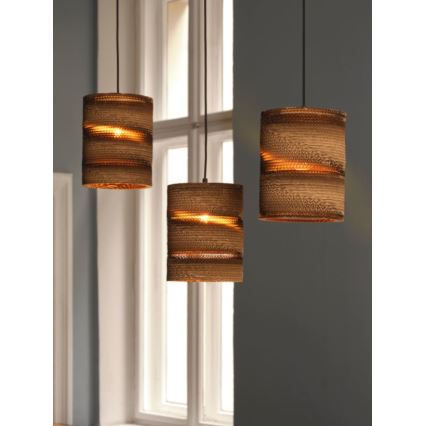 Ledvance - Żyrandol na lince DECOR CARDBOARD 3xE27/15W/230V