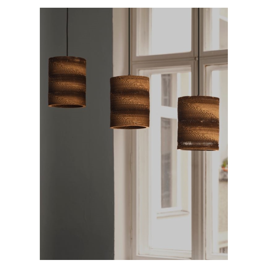 Ledvance - Żyrandol na lince DECOR CARDBOARD 3xE27/15W/230V