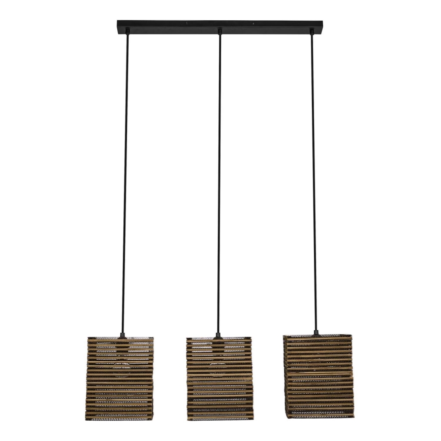 Ledvance - Żyrandol na lince DECOR CARDBOARD 3xE27/15W/230V