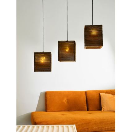 Ledvance - Żyrandol na lince DECOR CARDBOARD 3xE27/15W/230V