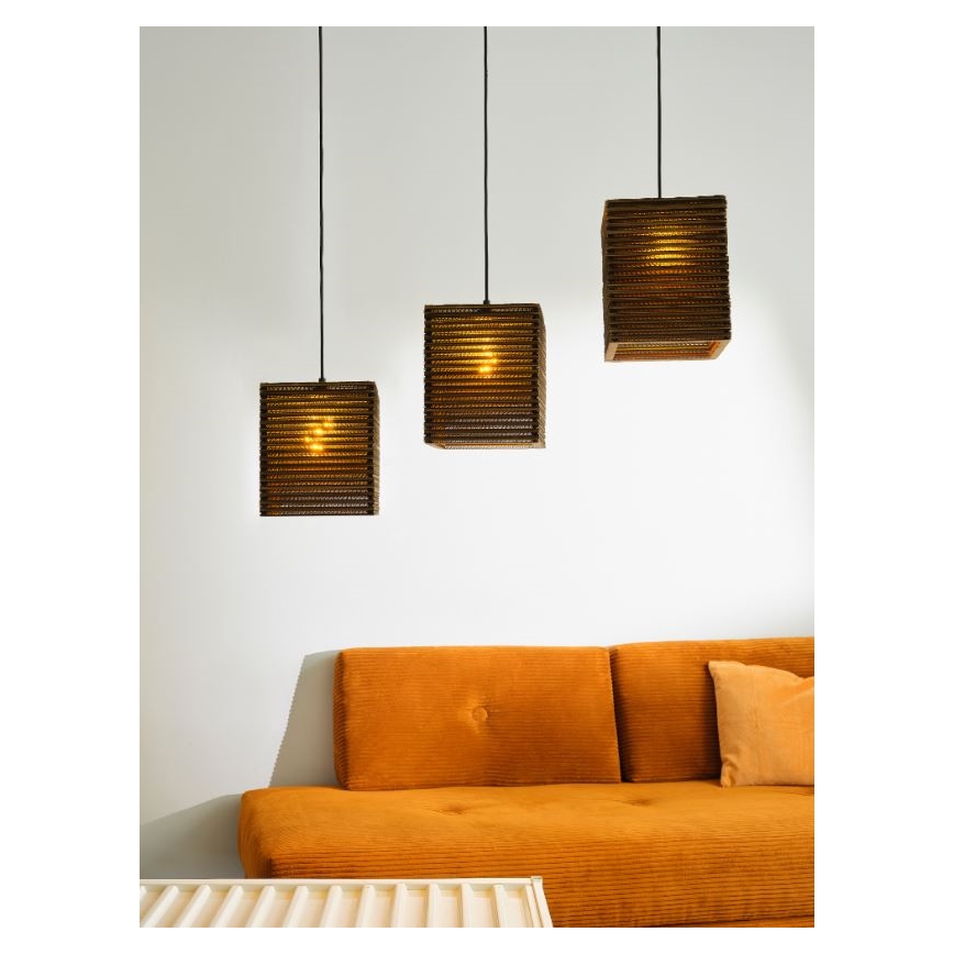 Ledvance - Żyrandol na lince DECOR CARDBOARD 3xE27/15W/230V