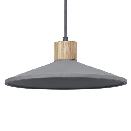 Ledvance - Żyrandol na lince DECOR CONCRETE 1xE27/15W/230V śr. 32 cm beton szary