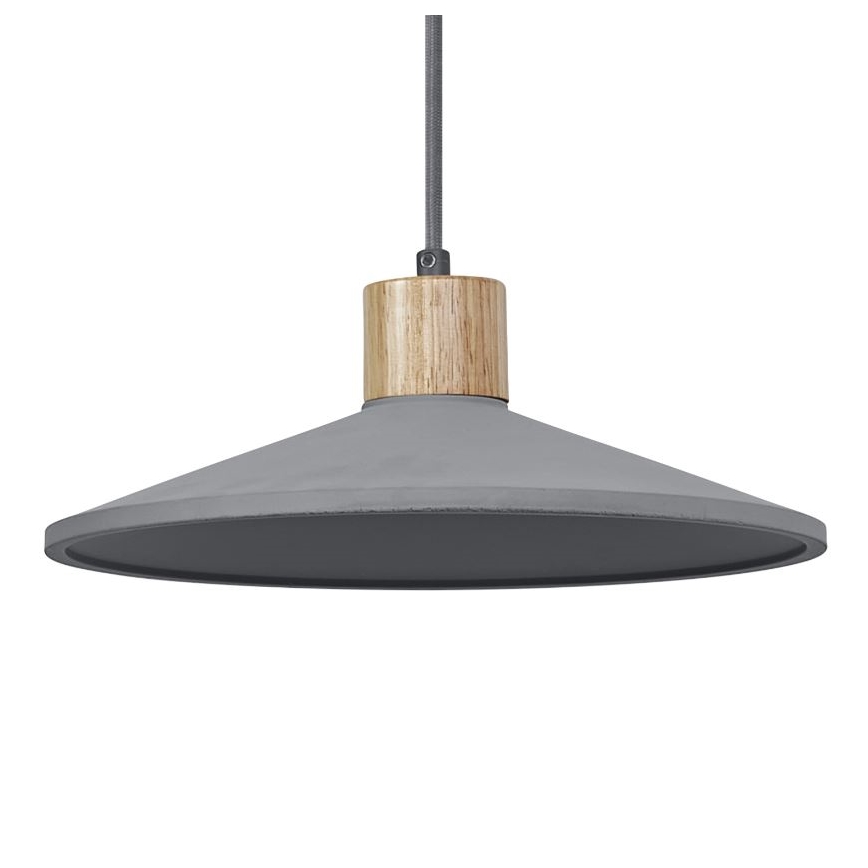 Ledvance - Żyrandol na lince DECOR CONCRETE 1xE27/15W/230V śr. 32 cm beton szary