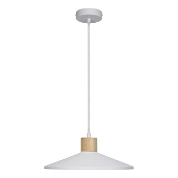 Ledvance - Żyrandol na lince DECOR PLASTER 1xE27/25W/230V śr. 32 cm gips biały