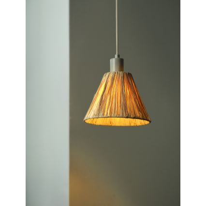 Ledvance - Żyrandol na lince DECOR RAFFIA 1xE27/15W/230V rafia