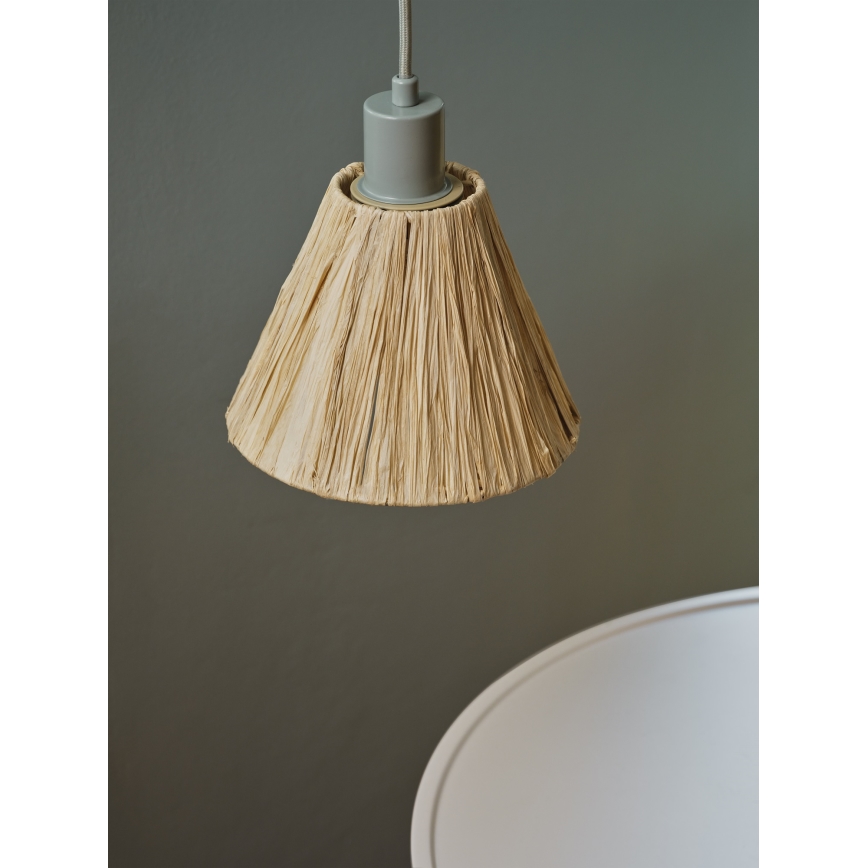 Ledvance - Żyrandol na lince DECOR RAFFIA 1xE27/15W/230V rafia