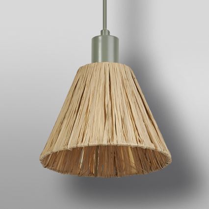 Ledvance - Żyrandol na lince DECOR RAFFIA 1xE27/15W/230V rafia