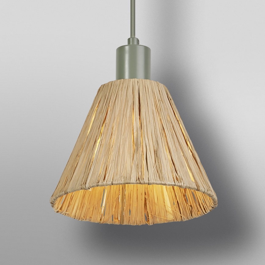 Ledvance - Żyrandol na lince DECOR RAFFIA 1xE27/15W/230V rafia