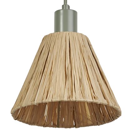 Ledvance - Żyrandol na lince DECOR RAFFIA 1xE27/15W/230V rafia