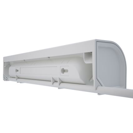 Legrand 049406 - Przedłużacz 3 gniazda Typ E z USB-A i USB-C, 1 m, srebrno-biały