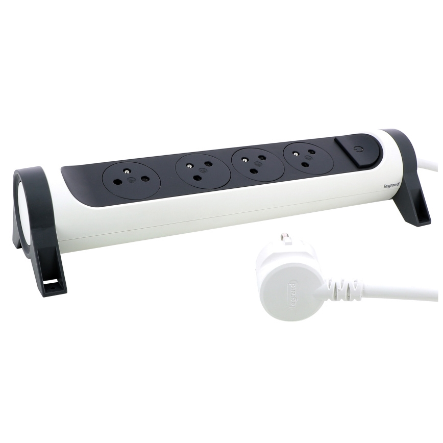 Legrand 049459 - Przedłużacz z wyłącznikiem 4Z Typ E 3m