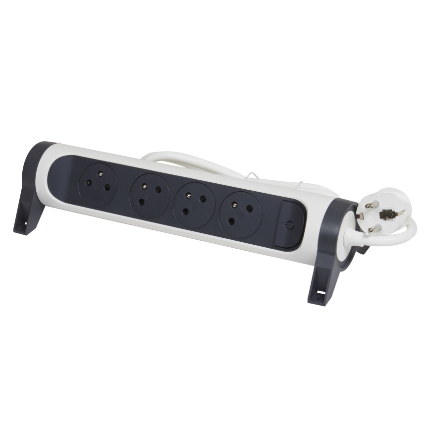 Legrand 049459 - Przedłużacz z wyłącznikiem 4Z Typ E 3m