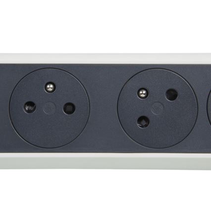 Legrand 049459 - Przedłużacz z wyłącznikiem 4Z Typ E 3m