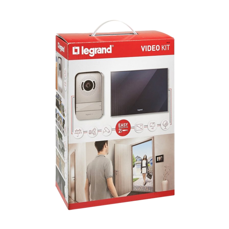 Legrand 369220 - Zestaw wideo dzwonka dla 1 mieszkania