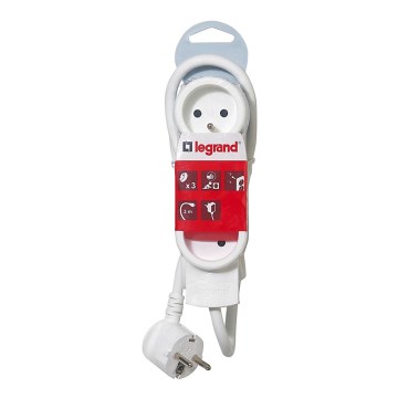 Legrand 50052 - Przedłużacz 230V/16A 3x2P+T, 3M