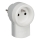 Legrand 50461 - Wtyczka z gniazdem 230V/16A 2P+T