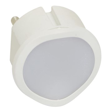 Legrand 50676 - LED Lampa nocna ściemnialna do gniazday LED/0,06W/230V biały Legrand 50676 - LED Lampa nocna ściemnialna do gniazday LED/0,06W/230V biały