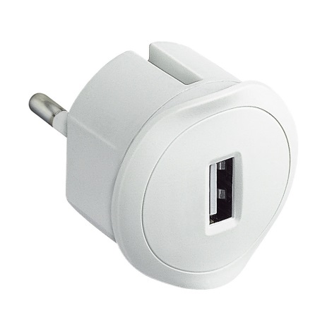 Legrand 50680 - Adapter USB do gniazda 230V/1,5A biały