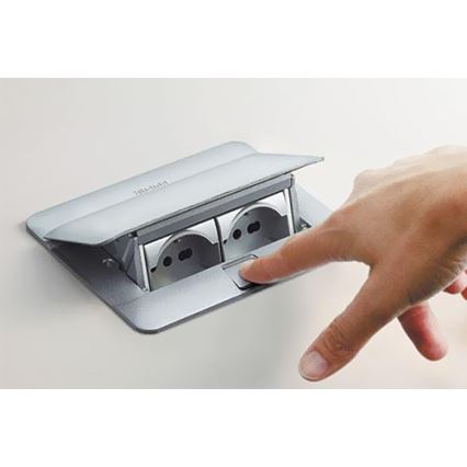 Legrand 54011 - Minipuszka POP-UP do wyposażenia 4M aluminium