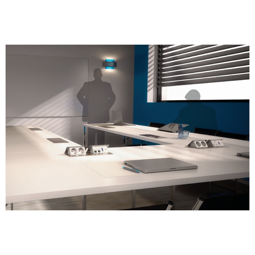 Legrand 54023 - Minipuszka POP-UP do wyposażenia 2x4M stal nierdzewna