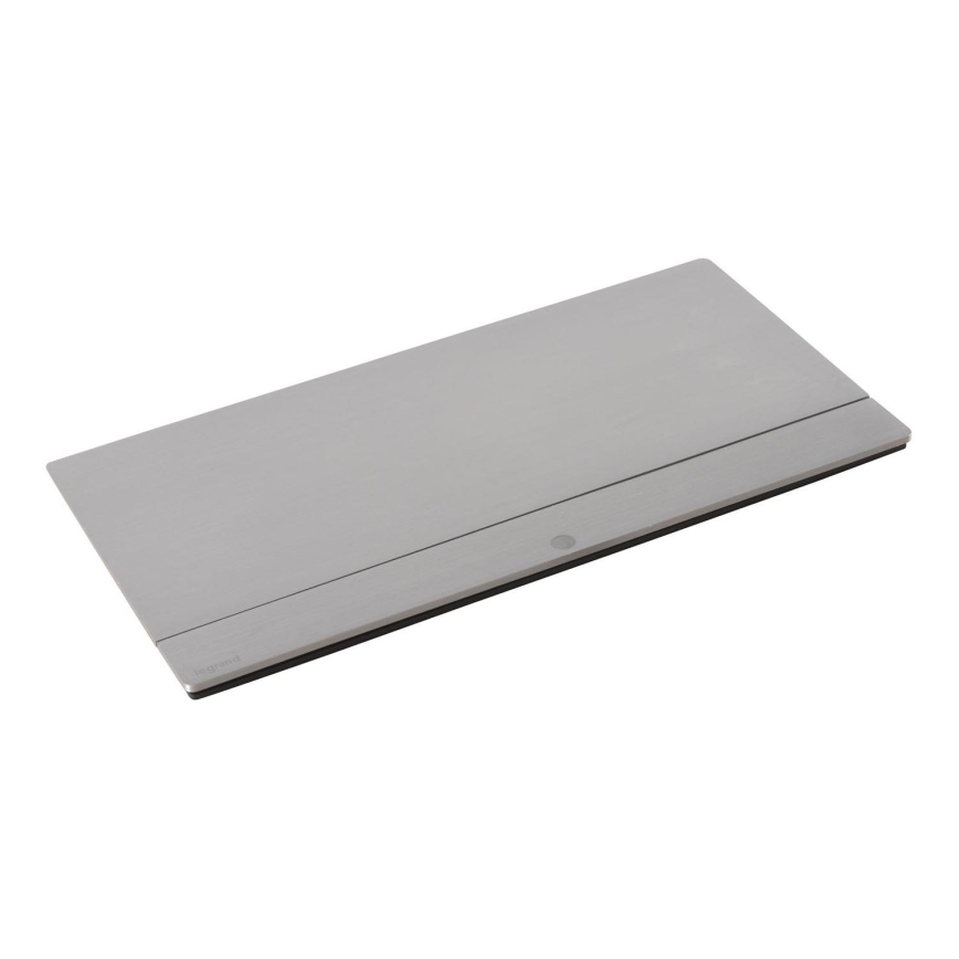 Legrand 654808 - Minipuszka do deski stołu POP-UP 8M srebrna