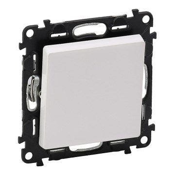 Legrand 752111 - Przełącznik VALENA LIFE ze stykiem przełącznym NO-NC 250V/6A biały