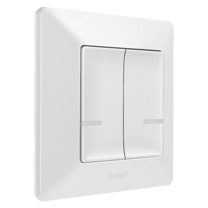 Legrand 752187- Inteligentny bezprzewodowy przełącznik 2-przyciskowy VALENA 1xCR2032 Wi-Fi IP40