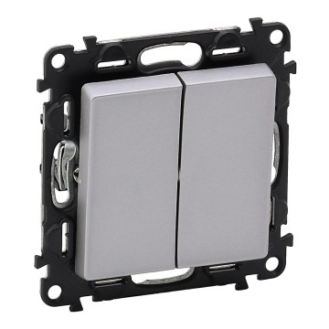 Legrand 752305 - Przełącznik szeregowy VALENA LIFE nr 5 250V/10A aluminium