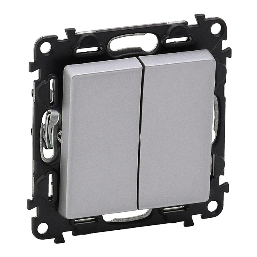 Legrand 752305 - Przełącznik szeregowy VALENA LIFE nr 5 250V/10A aluminium
