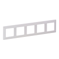 Legrand 754005 - Ramka 5-modułowa do włączników VALENA LIFE, biała