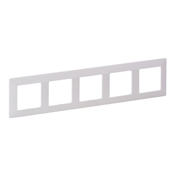 Legrand 754005 - Ramka 5-modułowa do włączników VALENA LIFE, biała